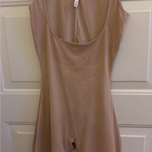 STAR Spanx Beige Sleeveless Spanx bodysuit